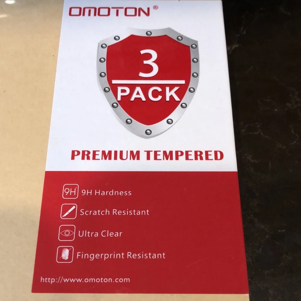 2 x OMOTON [3 Pack] Screen‎ Protector for Samsung Galaxy Tab A 10.1 2019